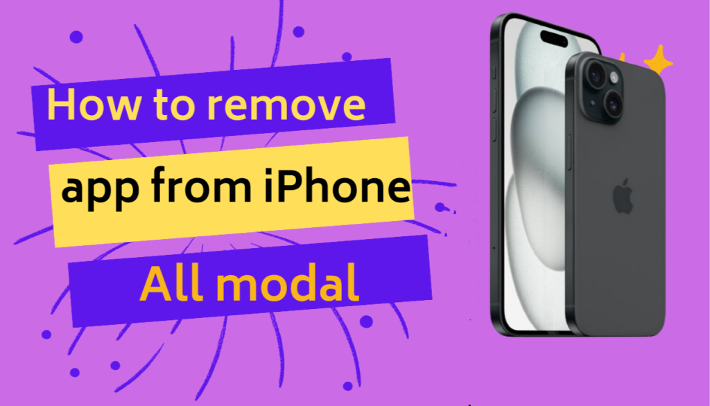 How to remove app from iPhone
